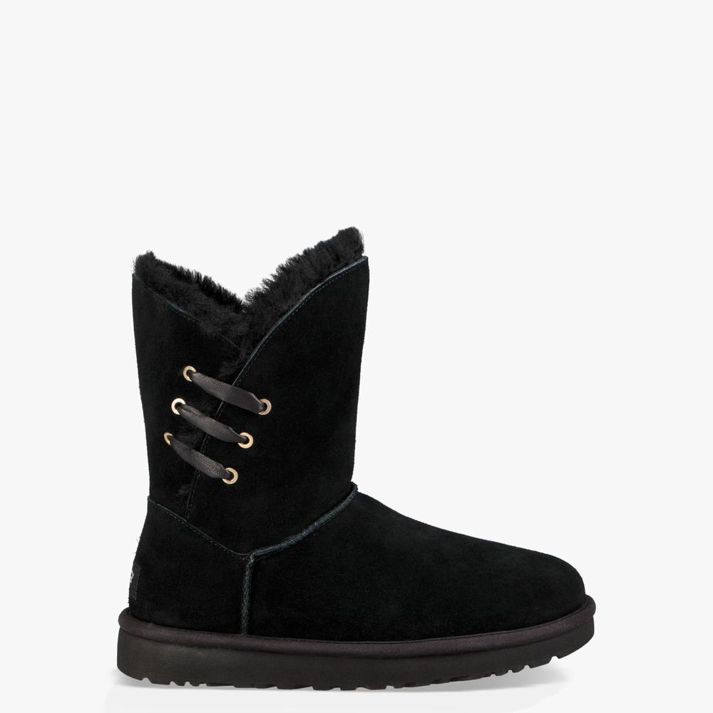 Bottes Classic UGG Constantine Femme Noir Soldes 213HGPZQ